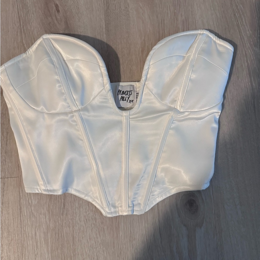 White Party Top Princess Polly